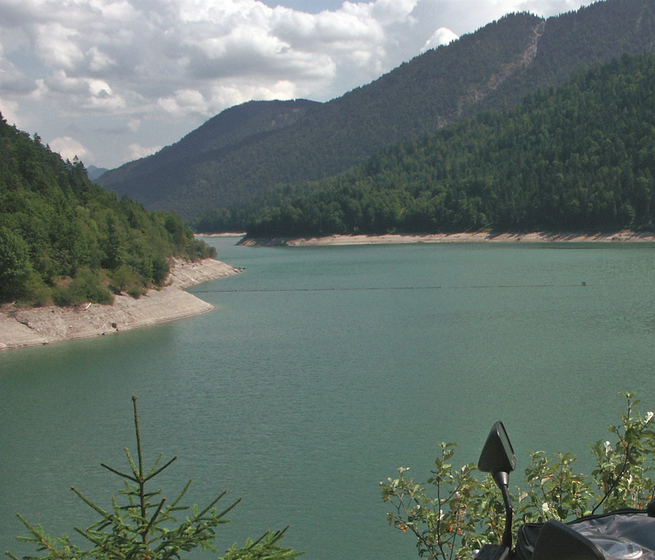 Motorradfahren in den Bayerischen Alpen